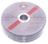 Canadian Tool and Supply (Stack of 25) 5-Inch Ultra Thin (0.045 inch) Cut-Off Wheels for Stainless Steel INOX (25xUTCO-5S)