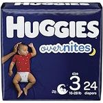 Nighttime Baby Diapers Size 3, 24 C