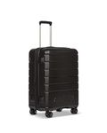ANTLER - Logo Hard Shell Medium Suitcase - Durable, Lightweight & Expandable, 4 Spinner Wheels - Adjustable Handle, TSA Lock, 68cm - Black