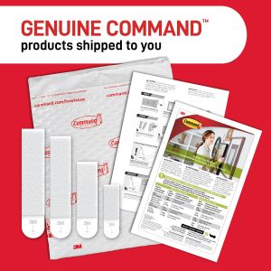 Command Large Picture Hanging Strips – Damage-Free Wall Mounting