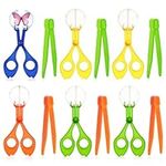 Bug Catcher for Kids,12 Pcs Plastic Bug Catcher Kit Bug Insect Catcher Scissors,Children Tweezers Explorer Outdoor Tool Fine Motor Skill Toys for Kid Nature Exploration Observation