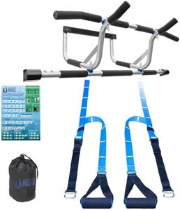 XXL Doorway Pull Up Bar and Strap System