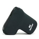 MegaGear 1499 Ultra Light Neoprene Camera Case compatible with Sony Alpha A6400, A6500 (16-70, 18-135 mm) - Black