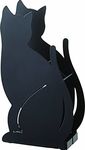 Yamazaki Home Cat Umbrella Stand – Animal Metal Storage Holder Organizer.,Black