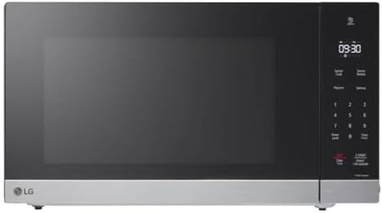 LG Countertop Microwave, 2.0 cu. ft., Stainless Steel, 23.9x13.6x19.8 Inches, Smart Inverter, Sensor Cooking, 1200 Watts