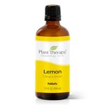 Plant Therapy Lemon Essential Oil 100 mL (3.3 oz) 100% Pure, Undiluted, Natural Aromatherapy, Therapeutic Grade