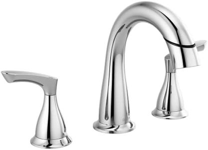 Delta Broadmoor 20,3 cm Robinet de salle de bain 2 poignées avec bec rabattable Chromé