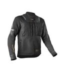 Rynox Outlander Pro Jacket CE Certified Class AA - Motorcycle Riding Jacket | Impact Protection | Abrasion Resistance | Water Resistant | Shoulder, Elbow, Back, Chest Protectors - Black, Medium