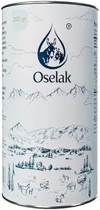 OSELAK Donkey Milk Powder 200g, Pure and 100% Natural, High in Calcium, Iron, and Vitamin D, Similar to Mother's milk, Rich in Whey protein, Vitamins and Minerals, Nothing added, Nothing removed