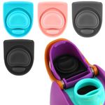 4pcs Replacement Stopper Compatible with Owala FreeSip 24oz 32oz, Water Bottle Top Lid Gasket for Owala 19/24/32/40oz Seal Bottle Cap Mouth Stopper Part Silicone Plug Accessories BPA-Free (4 Colors)