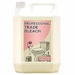 Trade Professional Bleach – Thin Bleach For Cleaning Toilet, Drains, Floors- 5L (Pack of 1)