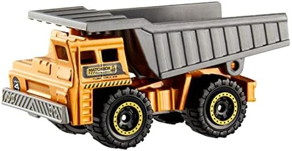 Matchbox Cars Playset, Action Drivers Transforming Excavator, Large Toy Truck, 1:64 Scale Construction Vehicle & 4 Accessories