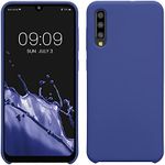 kwmobile Case Compatible with Samsung Galaxy A50 Case - TPU Silicone Phone Cover with Soft Finish - Blue Violet