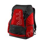 TYR Alliance Backpack - Red/Black, Medium/45 Litre