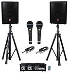 Rockville RPG2X10 Package PA System
