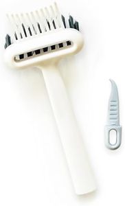 BlairCo. 2-in-1 Hair Brush & Comb Cleaner Tool with Pick: Effective Hairbrush Cleaning Tool for Removing Hair, Lint & Buildup. Easy Brush Disassembly for Salon & Home Use
