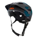 O'NEAL | Mountainbike-Helmet | Enduro Trail Downhill MTB | Polycarbonate construction, sweat absorbing lining, safety standard EN1078 | Helmet Defender Nova | Adult | Petrol Orange | Size L XL