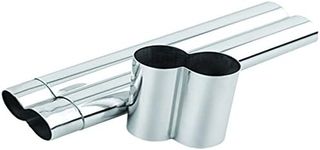 Quality Importers Trading 2-Cigar Tube, Stainless Steel