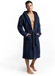 DudeRobe Men's Robe – Hooded TERRY 