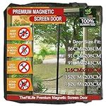 TheFitLife Magnetic Screen Door - H