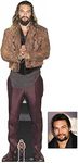 Jason Momoa Lifesize and Mini Cardboard Cutout Fan Pack 192cm x 60cm, Includes 8x10 Star Photo