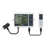 Lyonsyst CC201 CO2 Monitor and Controller with 15ft Remote Sensor for Indoor Garden and hydroponics Grow System,Digital co2 Controller for Grow Room