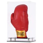 DisplayGifts Acrylic Boxing Glove Display Case One Glove Standing, Clear, CH-GX12