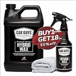 CAR GUYS Hybrid Wax Bundle - Buy 1 Gallon CAR GUYS Hybrid Wax and Save 50% on 18oz CAR GUYS Hybrid Wax