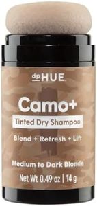dpHUE Camo+ Tinted Dry Shampoo, Medium to Dark Blonde - Gray, Root & Scalp Coverage for Women & Men - Non-Aerosol - Absorbs Oil & Adds Visible Volume