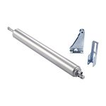 Ideal Security SK9 Standard Pneumatic Storm and Screen Door Closer, 10.5”, Silver