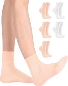 BESYDXN Girls Heel-Less Ballet Socks for Dance Training(duwa-78-5-L)