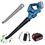 Cornesty Leaf Blower 20V 5.0 Ah Battery Cordless Leaf Blower, 2 Speed Electric Leaf Cleaner for Lawn Care, 320CFM 150MPH Blower for Patio, Garden, Cars & Depot, Fast Charger Included