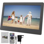 10.1 Inch Digital Photo Frame WiFi Digital Picture Frame 1024×600 Electronic Photo Frames with Photo Music Video Calendar Alarm Full HD Display Smart Photo Frame with Remote Auto On or Off