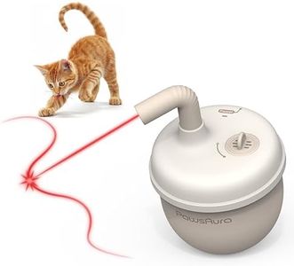 MayMaw Automatic Cat Laser Toy - Rechargeable Interactive Cat Toy with Tumbler Design, 360° Random Motion, 3 Speed Modes & Catnip, Best Gift for Bored Indoor Cats & Kittens
