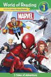 World of Reading Marvel 3-In-1 Listen-Along Reader: 3 Tales of Adventure: This is Spider-Man / This Is Doctor Strange / The New Team