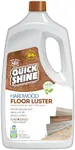 Quick Shine Hardwood Floor Luster-Polish 64oz | Plant-Derived w/Carnauba | Safer Choice, No PFAS, pH Neutral | Ready to Use Formula w/Anti-Slip Technology | Simply Squirt & Spread | Made in USA