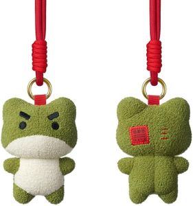 High-end handmade Xiangrui series hanging puppet plush bag small pendant keychain - 7 to 15 days delivery (Frog pendant)