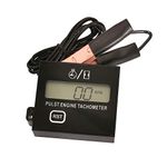 Mahaishangmao Digital Chainsaw Tachometer Tach Gauge Digital Display Pulse Speedometer for Gesture Induction Chain Saw Cropper Generator Lawn Mower RV ATV Dirt Bike Motocross Boat Tractor