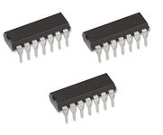 Techmahoday® SN74HC04N 7404 IC Inverter, 74HC04, 1 Input, 5.2 mA, 2 V to 6 V, DIP-14 NOT Logic Gate IC - Pack of 5