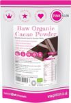 PINK SUN Raw Organic Cacao Powder 1kg Unsweetened Sugar Free Drinking Chocolate Natural Cocoa 1000g Bulk Buy