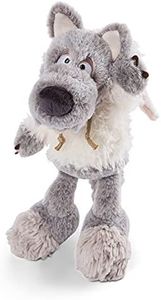 NICI Ulvy Lupo Travestito da Pecora 25 cm I Soffici Pupazzi Imbottiti per Bambine e Bambini I Simpatico Animaletto di Pezza in Morbidissimo Peluche Lavabile – 48468