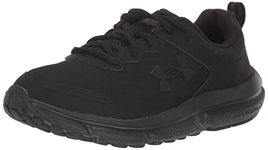 Under Armour Women's Charged Assert 10, (002) Black/Black/Black, 7 Wide