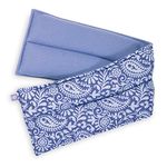 Gaiam Unisex Relax Neck and Shoulder Wrap, Blue, One Size