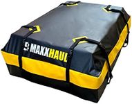MaxxHaul 50719 Universal Car Rooftop Cargo Bag for All Vehicles with or Without Rack, 15 Cubic feet, Waterproof