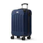 LUGG 20 Inch Skywander Lightweight Travel Cabin Bag - Carry On Approved Suitcase, ABS Shell Protection, Water Resistant & Safe Locking System - Easyjet Overhead Compliant (55x20x35cm)