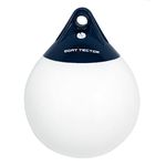 Extreme Max 3006.7324 A Series PVC Buoy White/Blue