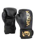 Venum Unisex-Youth Venum Razor - for Children Boxing Gloves, Black/Gold, 8 Oz EU