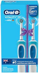 Oral-B Vitality Electric Toothbrush with Charger Dual Pack