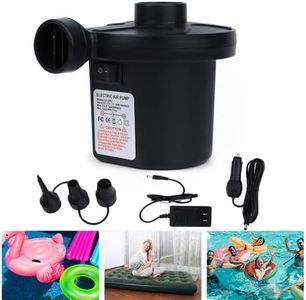 Air Pump for Inflatables Air Mattress Pump Air Bed Pool Toy Raft Boat Electric Pump for Inflatables(AC/DC Pump(50W))