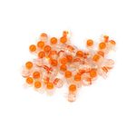 Ytian K1 Butt Splice Connectors, 2 Wire Plastic Casing, Gel-Filled, Clear/Orange, 50 Pack